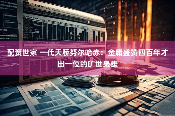 配资世家 一代天骄努尔哈赤：金庸盛赞四百年才出一位的旷世枭雄